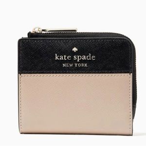 Kate Spade Black & Pink Small Wallet